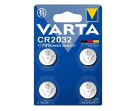 VARTA Litowe Baterie Pastylkowe CR2032 (4 szt.) 6032101404 - 1456633 - zdjęcie 1